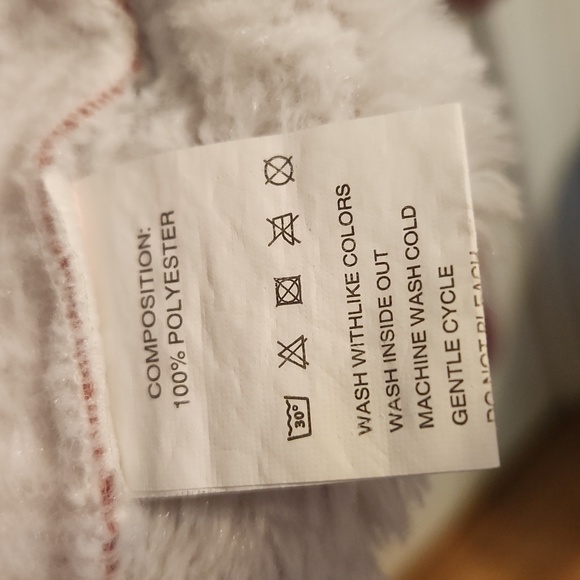 YES I'm Always FREEZING Mauve lined Hoodie - Picture 7 of 10